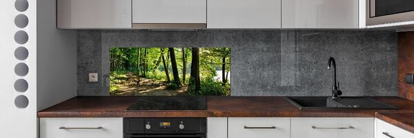 Sticlă pentru bucătărie Calea în lunca