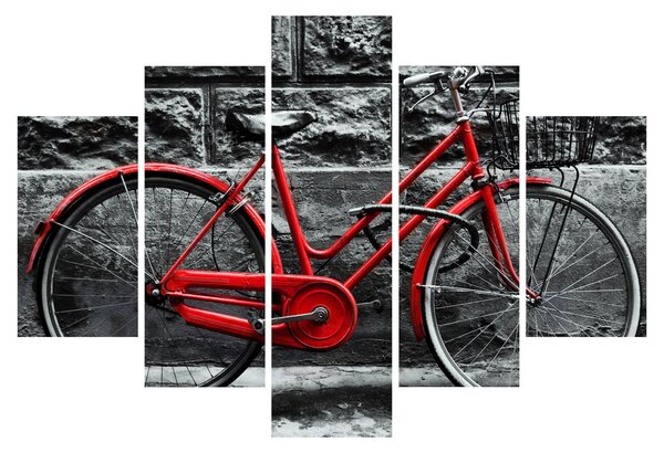 Tablou - Bicicleta istorică (150x105 cm)