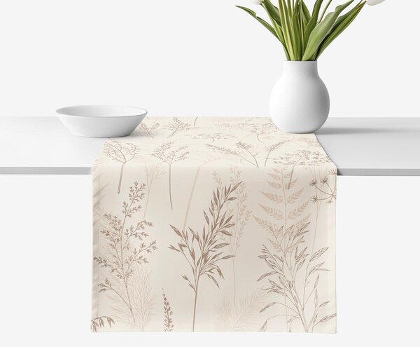 Goldea napron de masă 100% bumbac - vara indiană 20x120 cm
