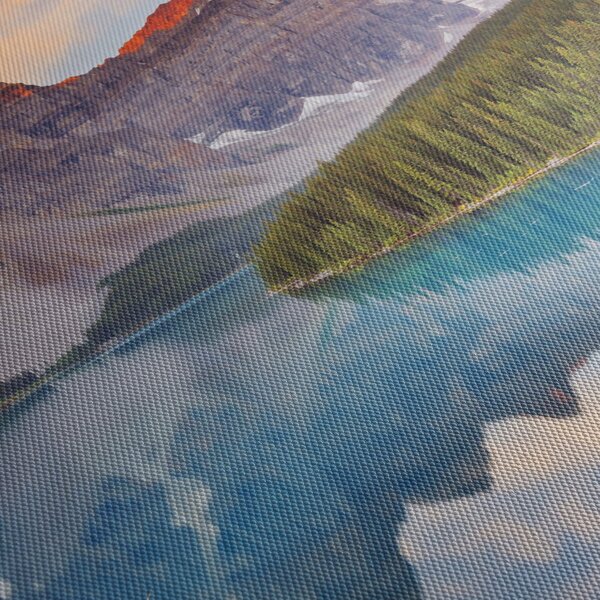 Tablou - Peisaj montan din Canada (120x50 cm)