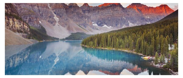 Tablou - Peisaj montan din Canada (120x50 cm)