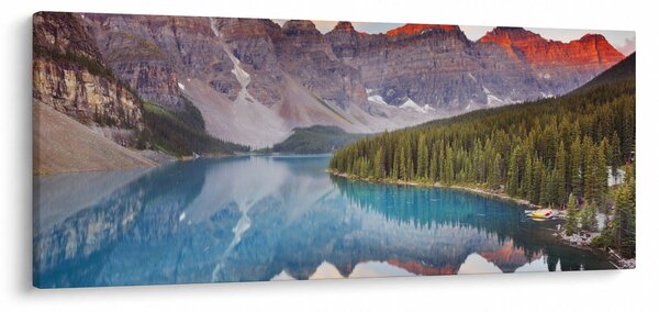 Tablou - Peisaj montan din Canada (120x50 cm)