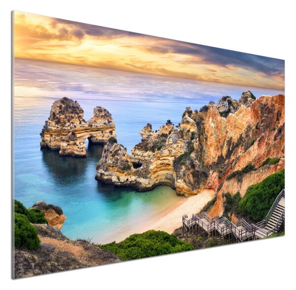 Panou sticlă decorativa bucătărie Lagos Portugalia