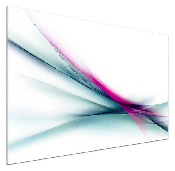 Sticlă pentru bucătărie valuri abstracte