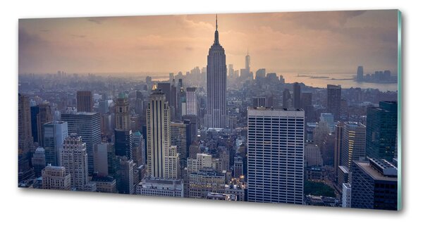 Panou sticlă decorativa bucătărie Manhattan New York City