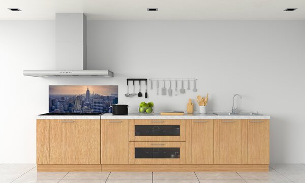 Panou sticlă decorativa bucătărie Manhattan New York City