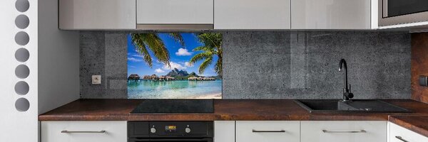 Sticlă pentru bucătărie Palmieri pe Bora Bora