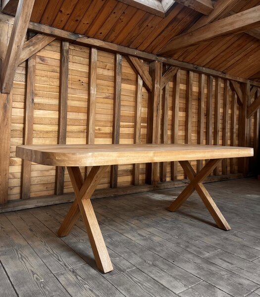 Masă dining Grand Oak Majestic – 220x100 cm