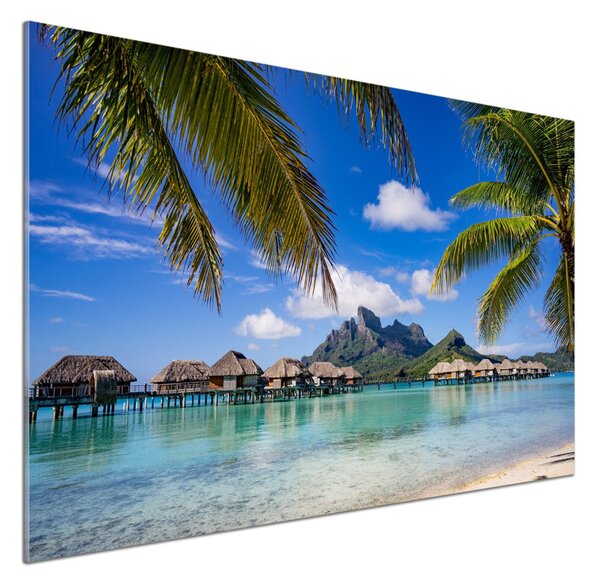 Sticlă pentru bucătărie Palmieri pe Bora Bora