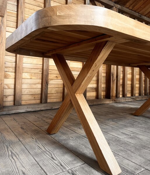 Masă dining Grand Oak Majestic – 220x100 cm