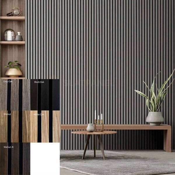 FREJA Panou riflaj decorativ 200x60x2,2cm. - Putem face, de asemenea, în dimensiuni personalizate - 200x60x2,2cm