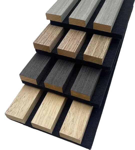 FREJA Panou acustic lemn 100x60x2,2cm. Nuc - Putem face, de asemenea, în dimensiuni personalizate - 100x60x2,2cm