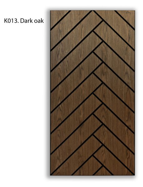 Panouri Acustice Freja cu Model Tip Parchet 120x60x0.9cm - Stejar Deschis