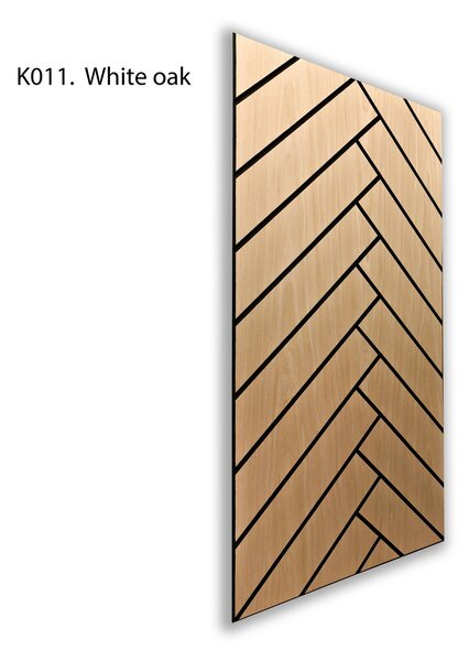 Panouri Acustice Freja cu Model Tip Parchet 120x60x0.9cm - Stejar Deschis