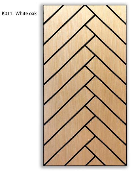 Panouri Acustice Freja cu Model Tip Parchet 120x60x0.9cm - Stejar Deschis