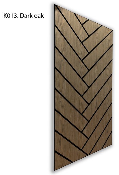 Panouri Acustice Freja cu Model Tip Parchet 120x60x0.9cm - Stejar Deschis