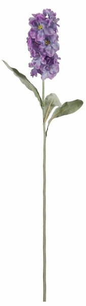 Floare artificiala MATTHIOLA 56 cm, mov