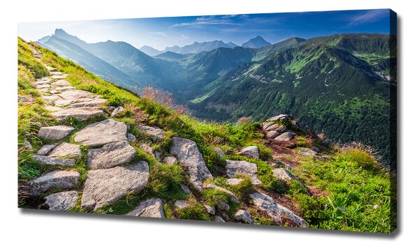 Tablou pe pânză canvas Sunrise Tatry