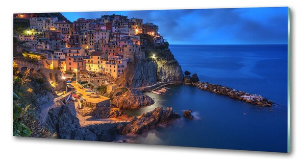 Panou sticla securizata bucatarie Manarola Italia