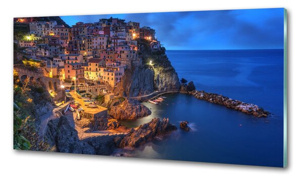 Panou sticla securizata bucatarie Manarola Italia
