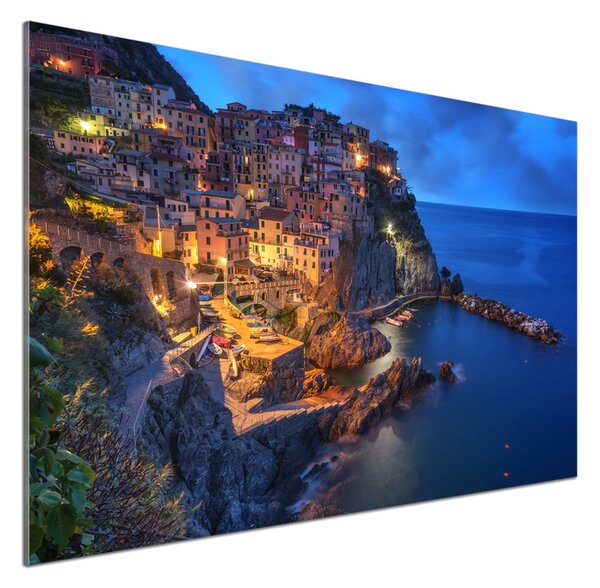 Panou sticla securizata bucatarie Manarola Italia