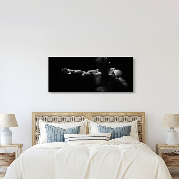 Tablou - Lovitura cu pumn (120x50 cm)