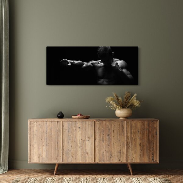 Tablou - Lovitura cu pumn (120x50 cm)