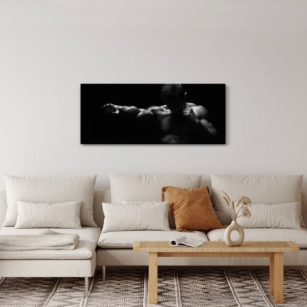 Tablou - Lovitura cu pumn (120x50 cm)