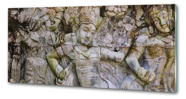 Sticlă bucătărie sculptura in piatra