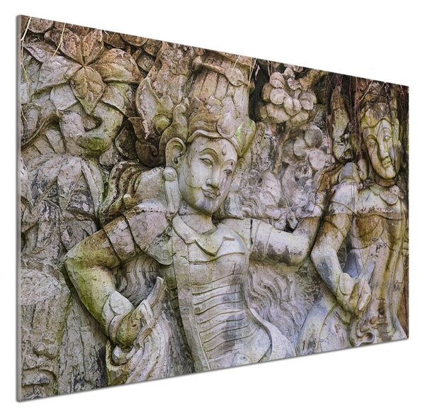 Sticlă bucătărie sculptura in piatra