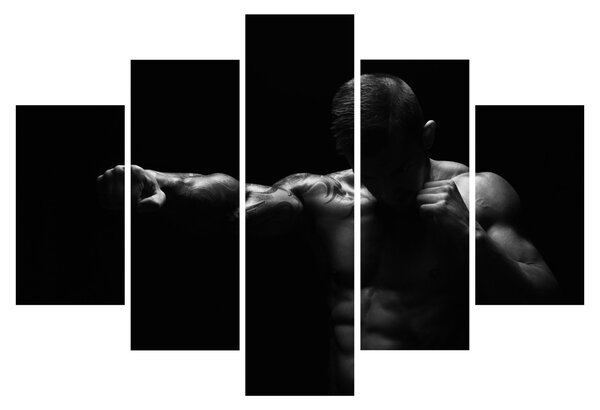 Tablou - Lovitura cu pumn (150x105 cm)