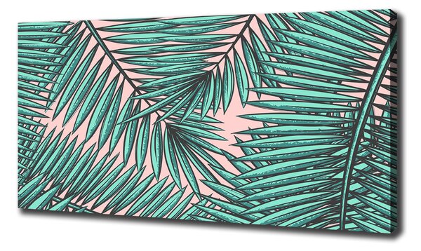 Tablou canvas frunze de palmier