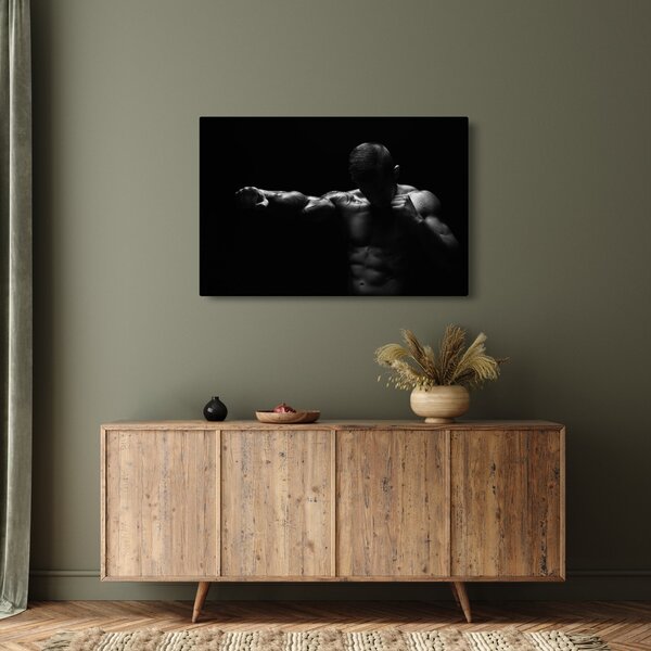 Tablou - Lovitura cu pumn (90x60 cm)