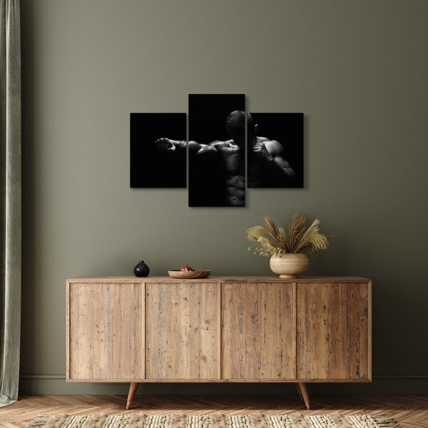Tablou - Lovitura cu pumn (90x60 cm)
