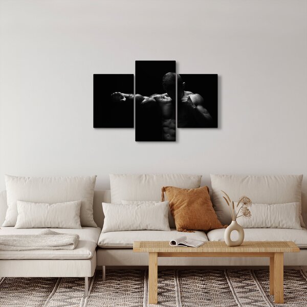 Tablou - Lovitura cu pumn (90x60 cm)