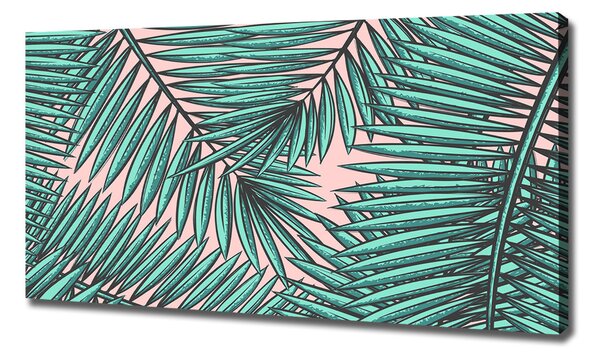 Tablou canvas frunze de palmier