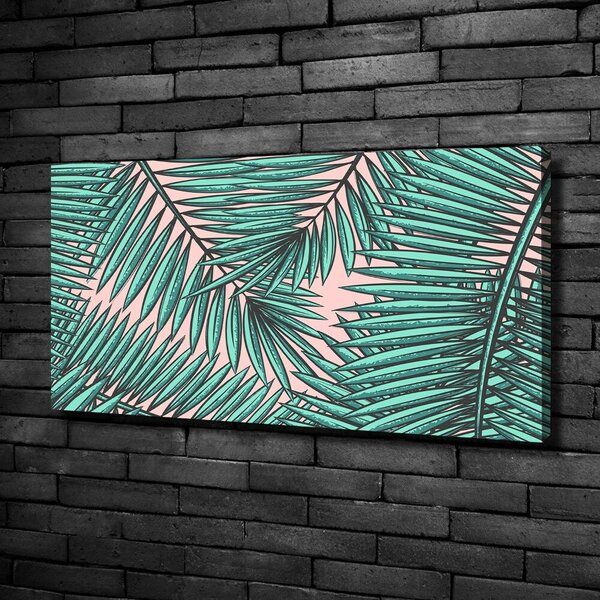 Tablou canvas frunze de palmier