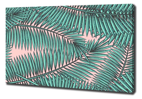 Tablou canvas frunze de palmier