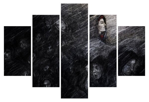Tablou - Tristețe și renunțare (150x105 cm)