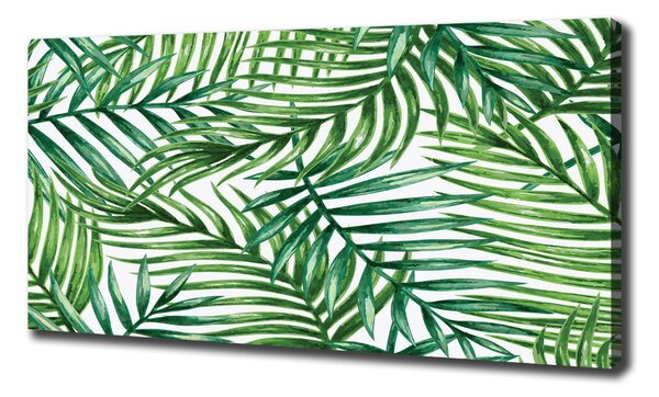 Print pe canvas frunze de palmier