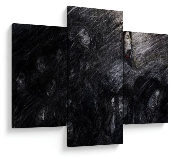 Tablou - Tristețe și renunțare (90x60 cm)