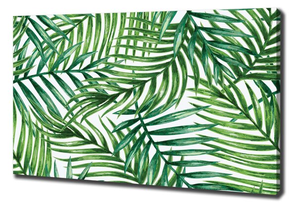 Print pe canvas frunze de palmier