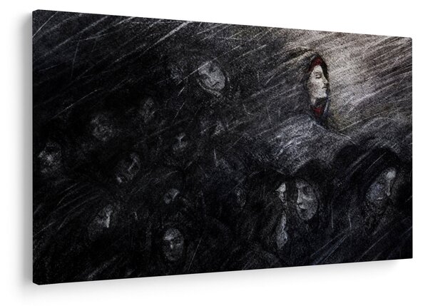 Tablou - Tristețe și renunțare (90x60 cm)
