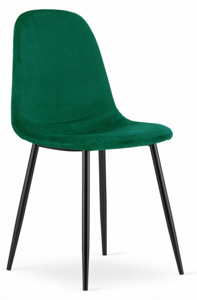 Scaun Bucatarie/Dining Caddo Catifea Verde