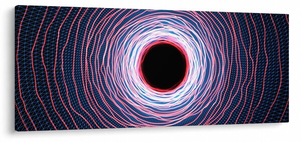 Tablou cercul abstact (120x50 cm)
