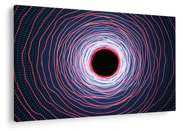 Tablou cercul abstact (90x60 cm)