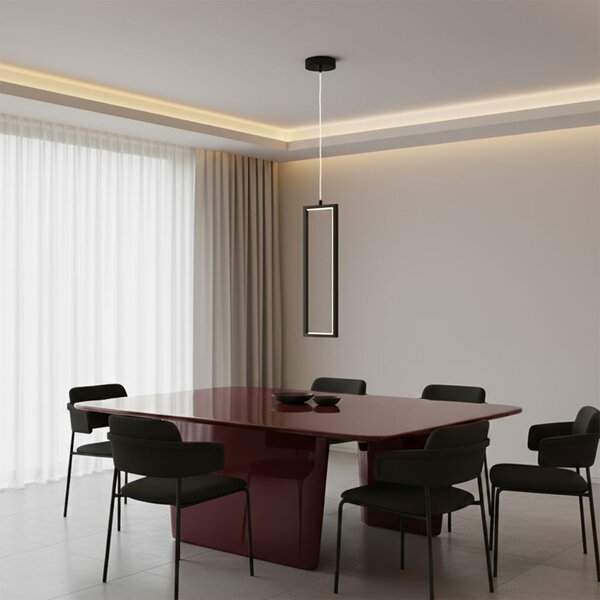 Lampa LED LHJ083-1CP BLACK
