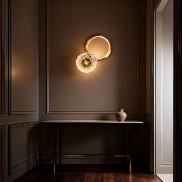APLICĂ DE PERETE LED LHJ071-W Brush Gold