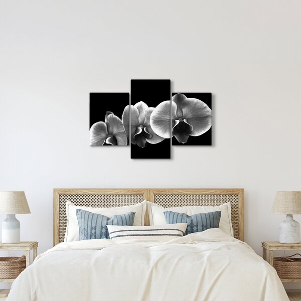 Tablou floare de orhidee (90x60 cm)