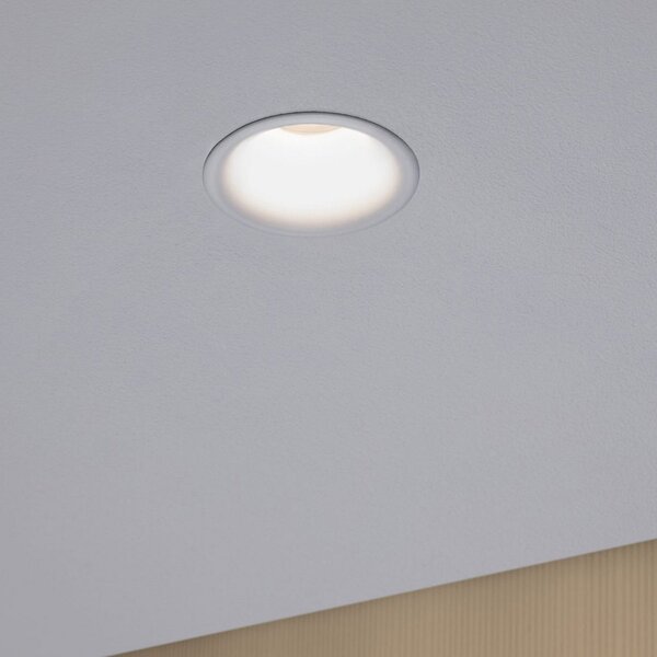 Paulmann lampă încastrată Cymbal 3x6W warmdim IP44, reglabil, Alb, Camera de zi / sufragerie, Plastic, Modern, Corpuri de iluminat încastrate rotunde